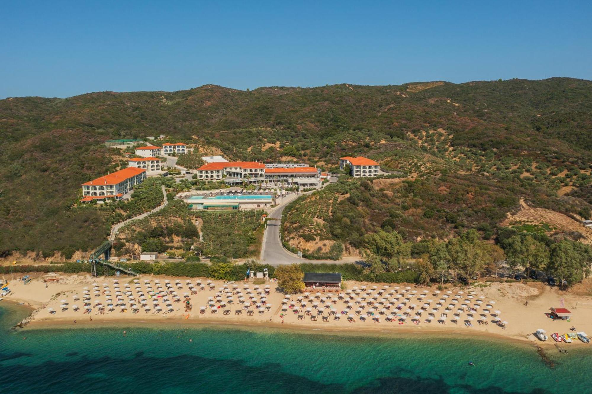Akrathos Beach Hotel 오라누폴리 외부 사진