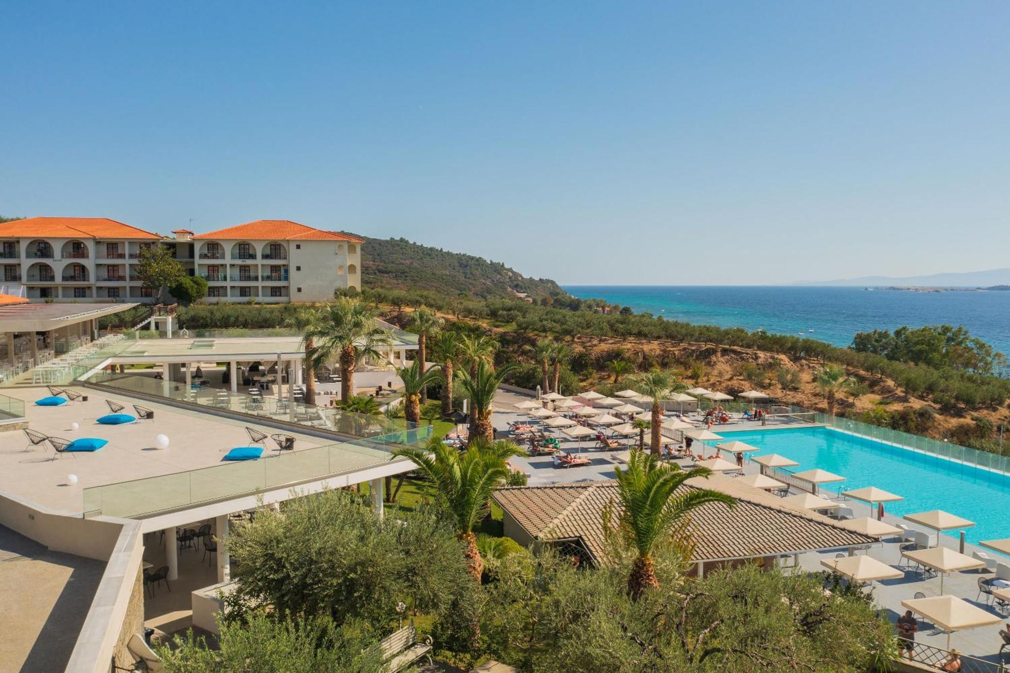 Akrathos Beach Hotel 오라누폴리 외부 사진