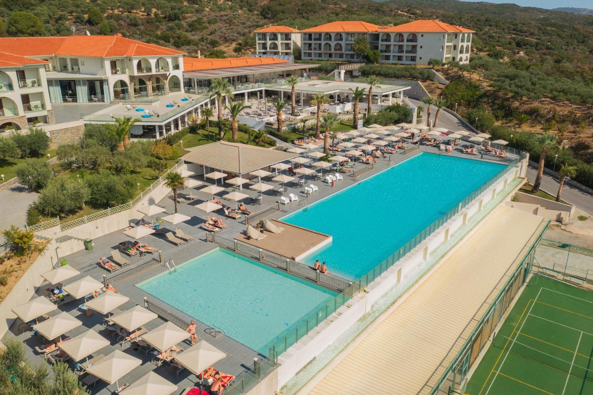 Akrathos Beach Hotel 오라누폴리 외부 사진