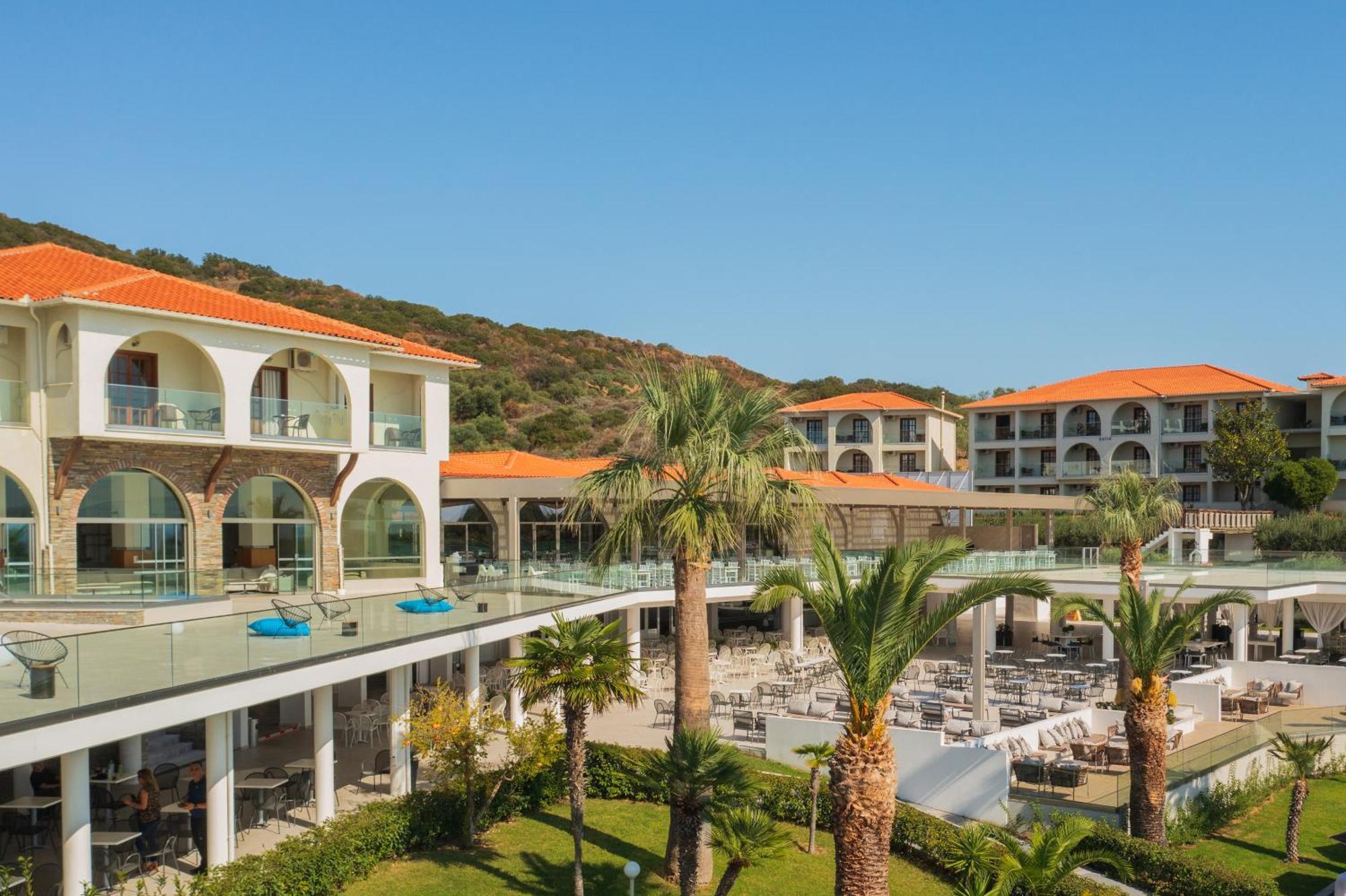 Akrathos Beach Hotel 오라누폴리 외부 사진