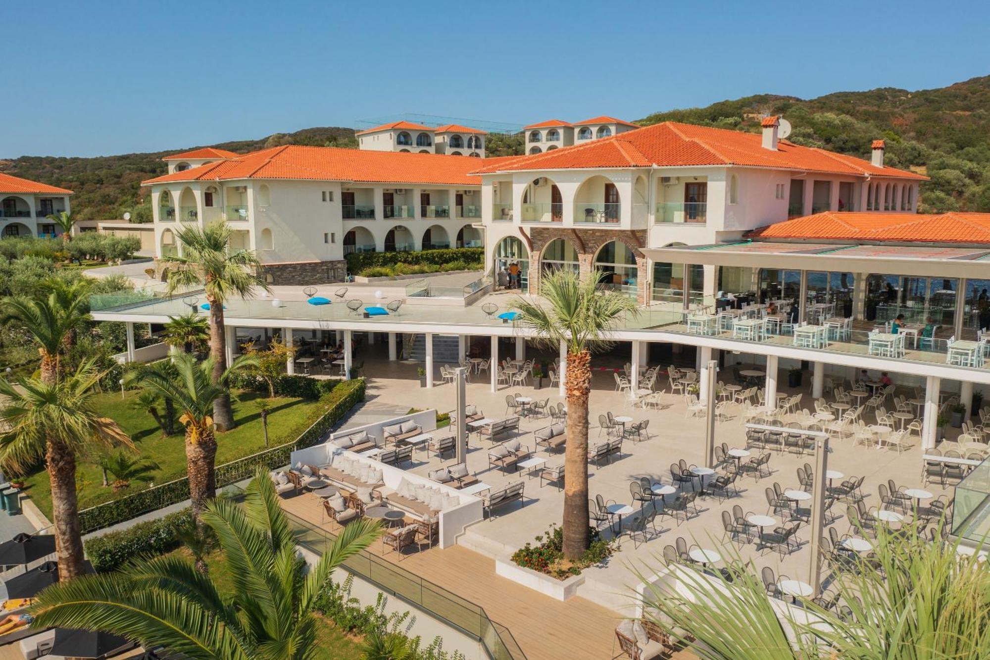 Akrathos Beach Hotel 오라누폴리 외부 사진