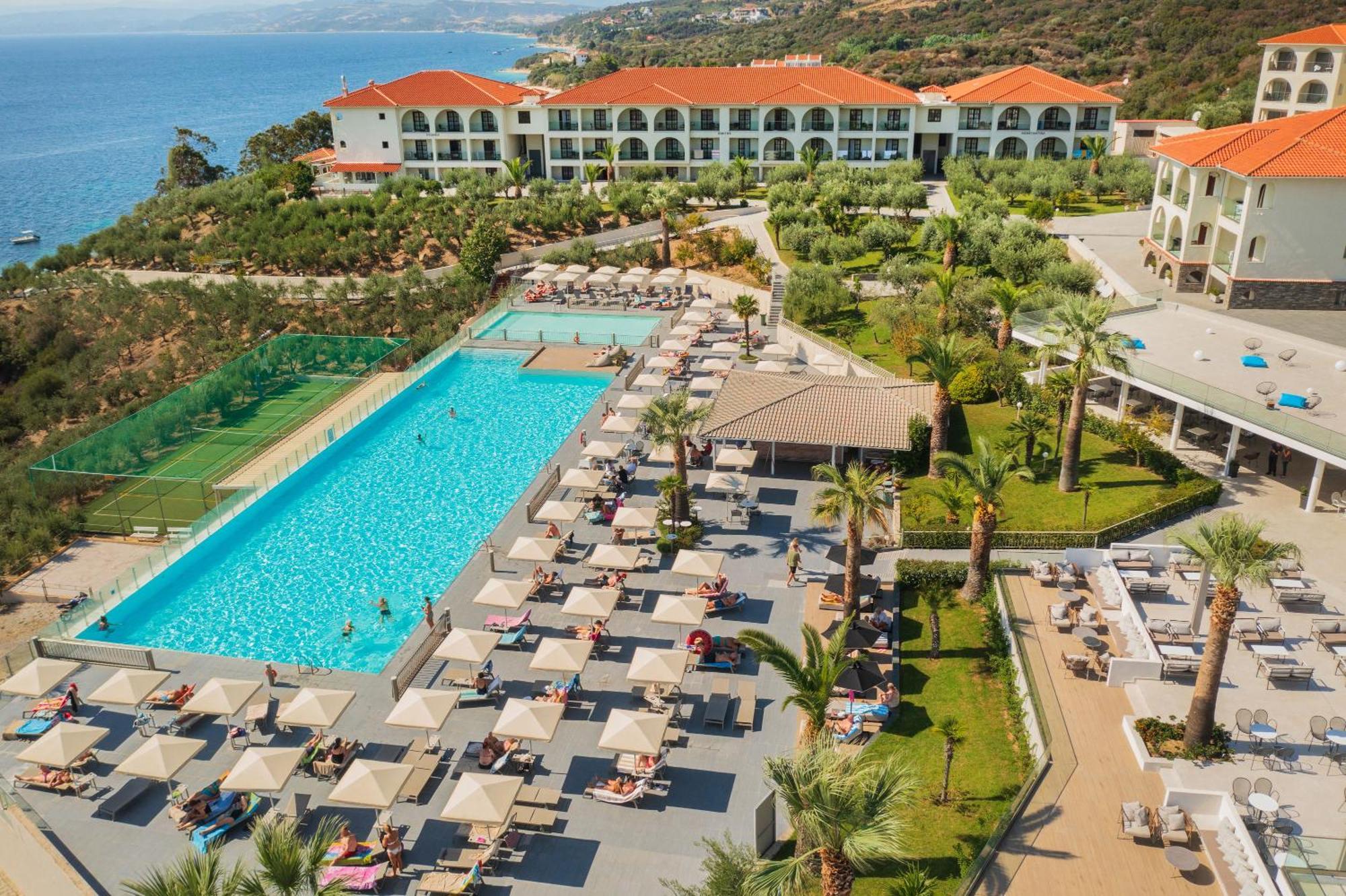 Akrathos Beach Hotel 오라누폴리 외부 사진