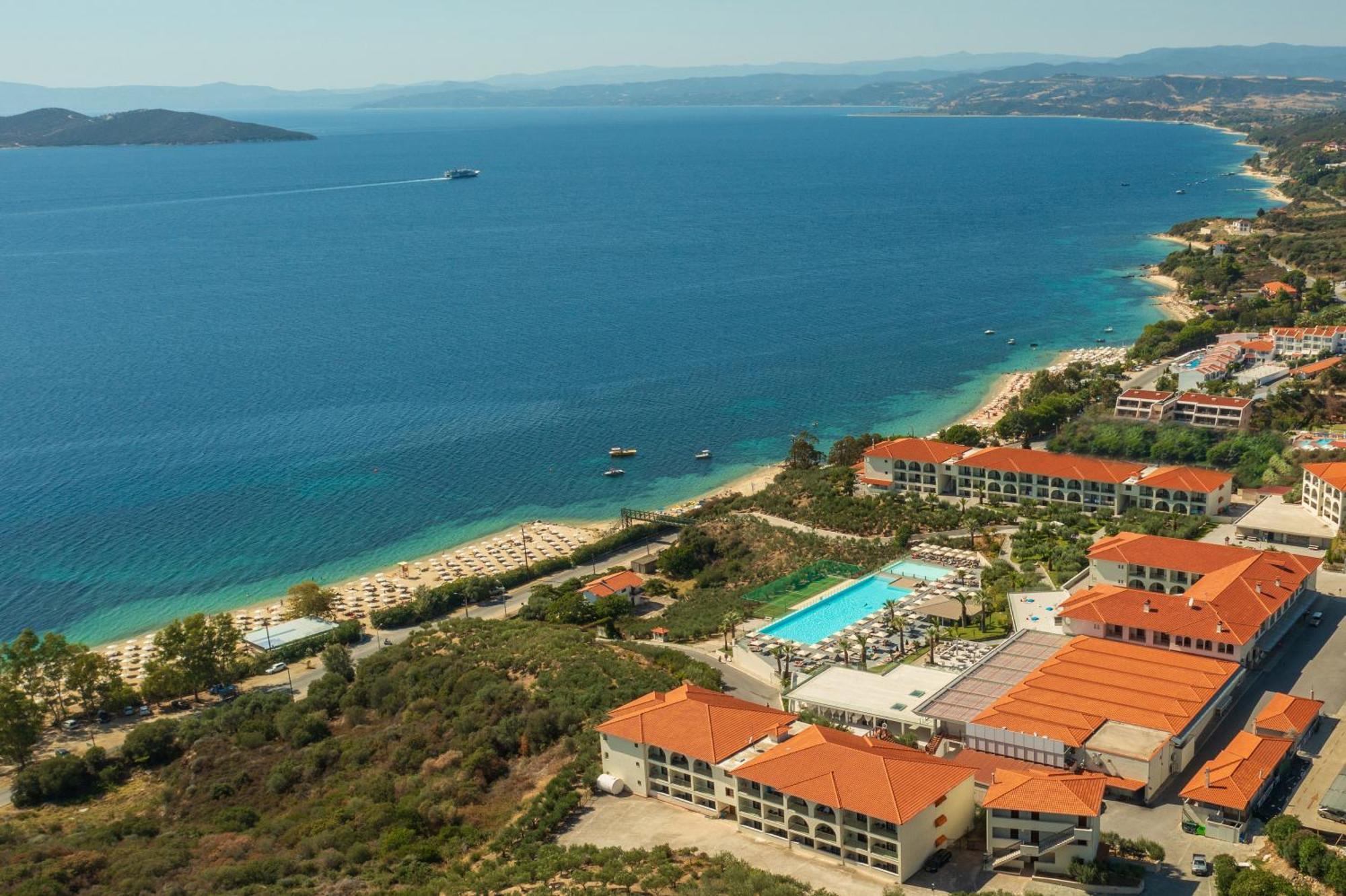 Akrathos Beach Hotel 오라누폴리 외부 사진